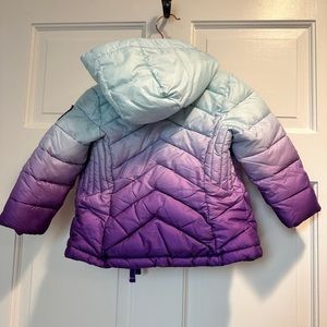 Girls heavy double lined ski jacket.
